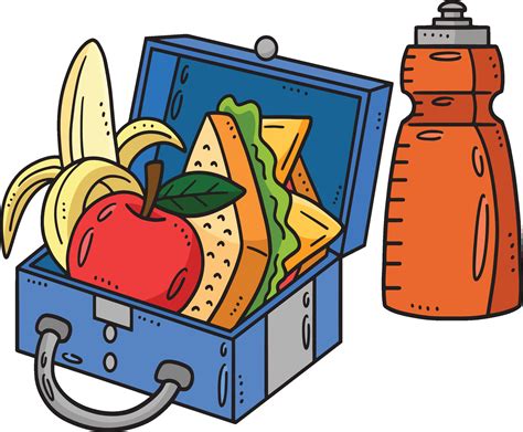 metal lunch box cartoons|lunch box pictures clip art.